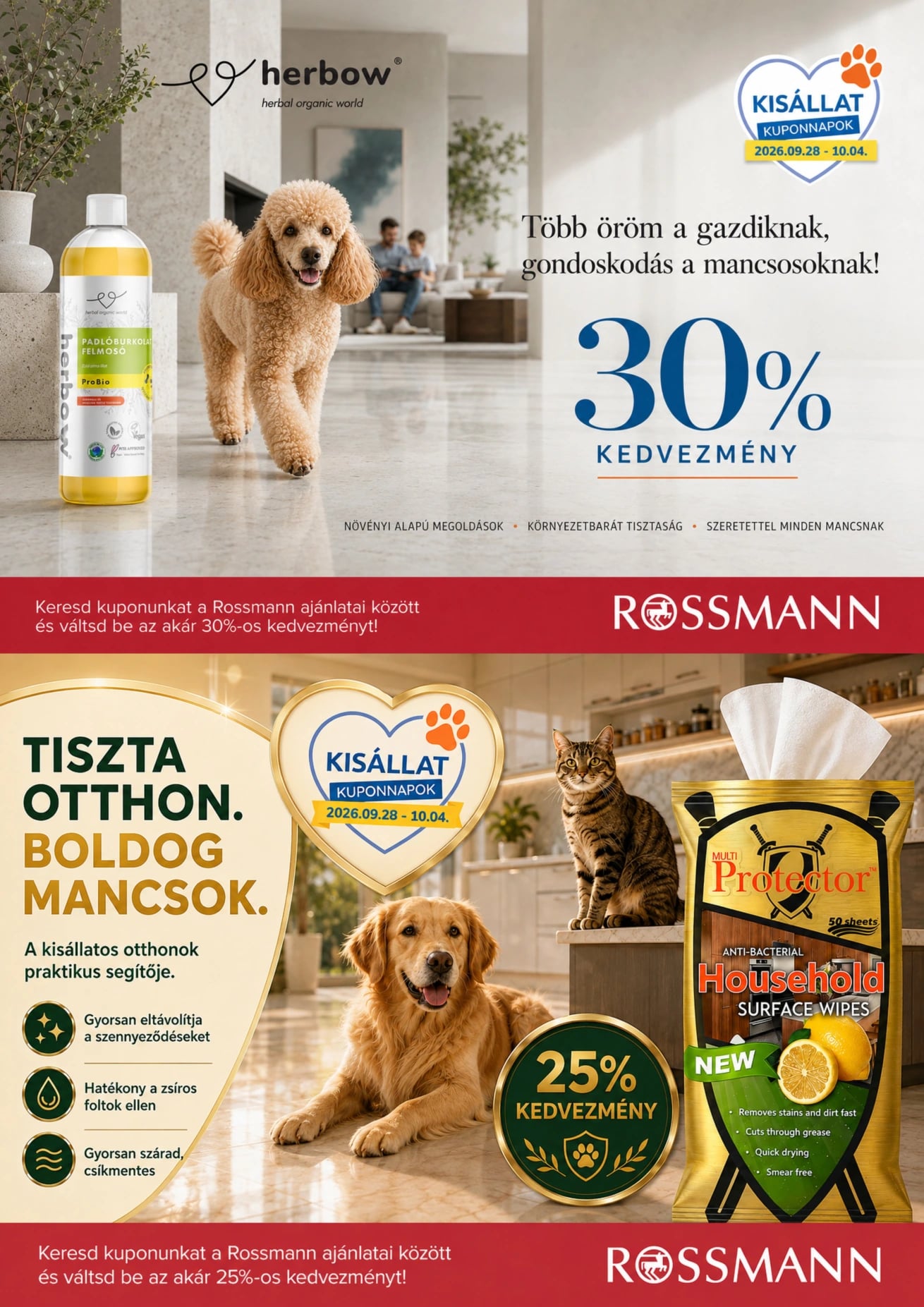 Rossmann Kisállat Kuponnapok – 2. oldal