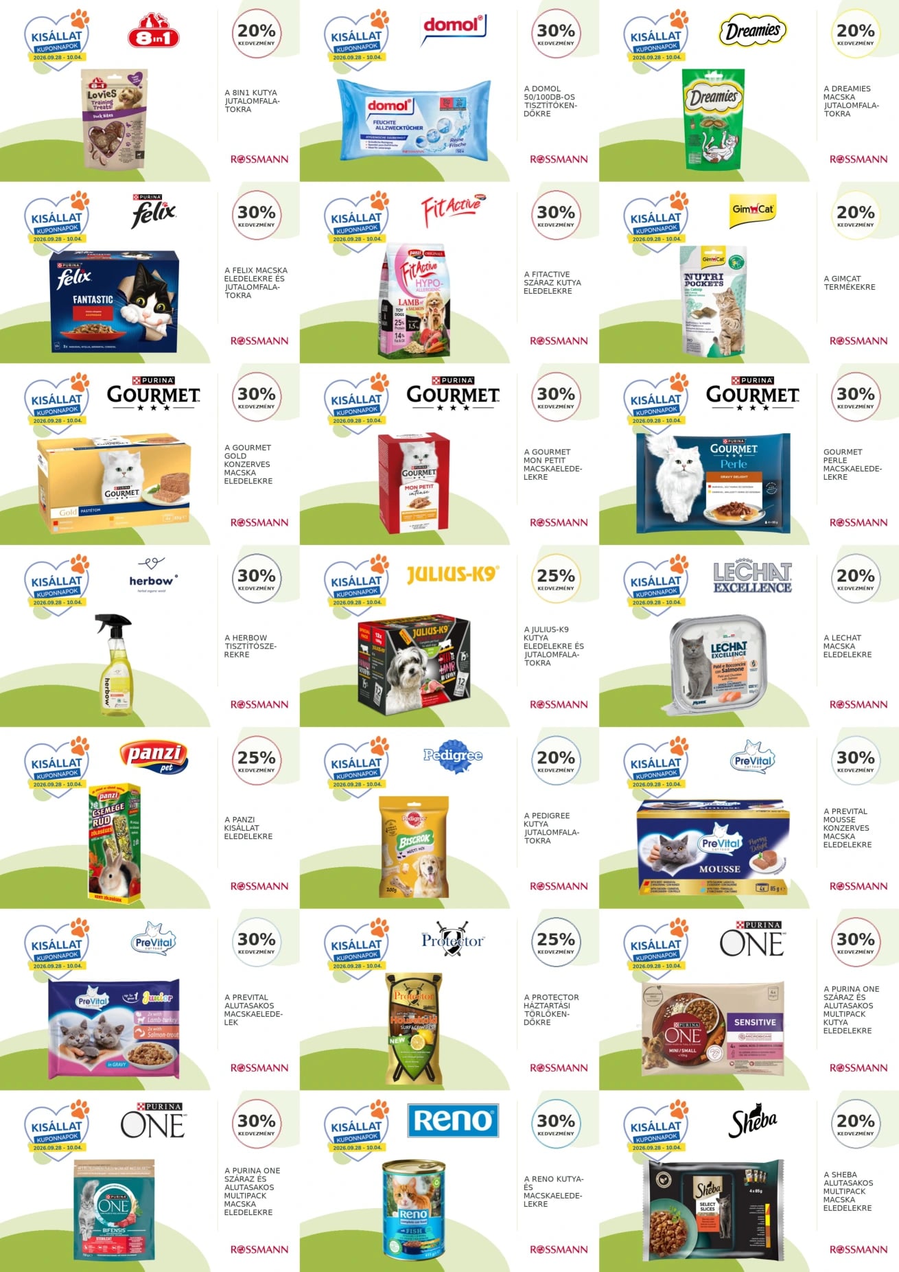 Rossmann Kisállat Kuponnapok – 3. oldal